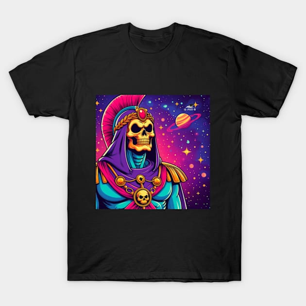 Skulls in Space Ace! T-Shirt by 12 Pax-R